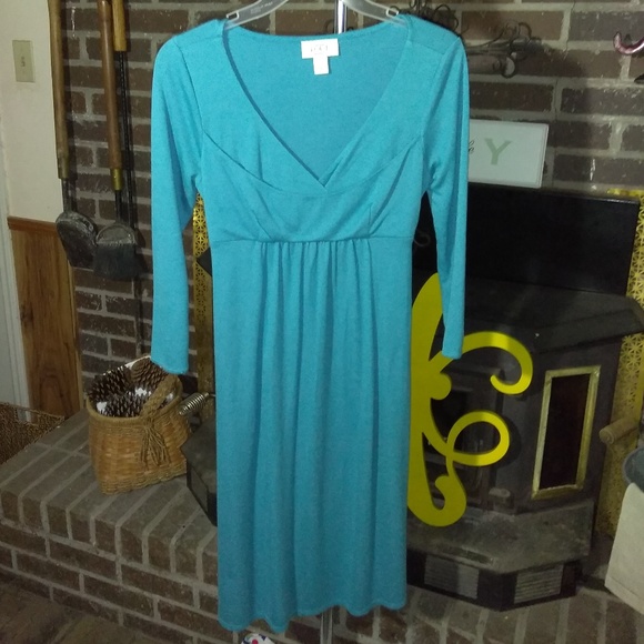 petite turquoise dress
